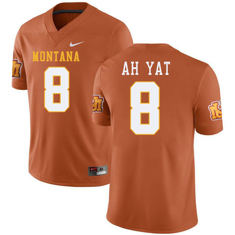 Montana Grizzlies #8 Keali'i Ah Yat College Football Jerseys,Uniforms Stitched Sale-Throwback
